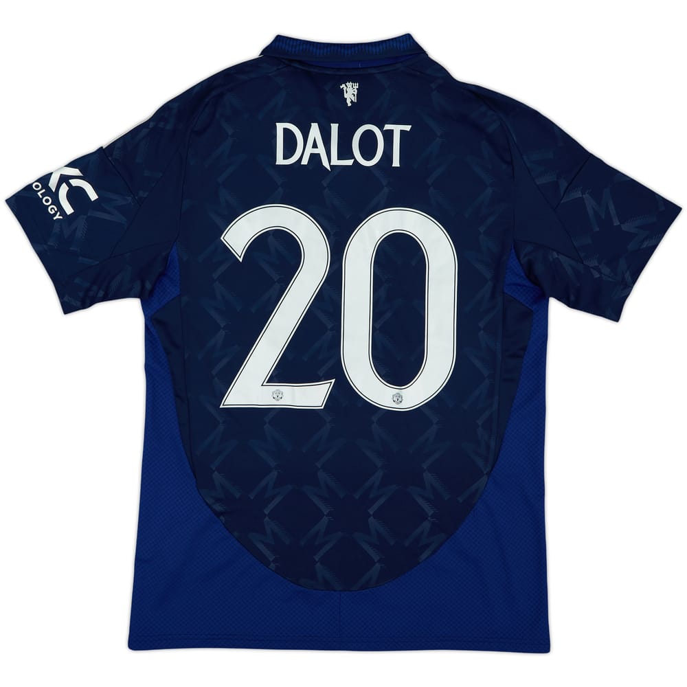 2024-25 Manchester United Away Shirt Dalot #20 - 9/10 - (M)