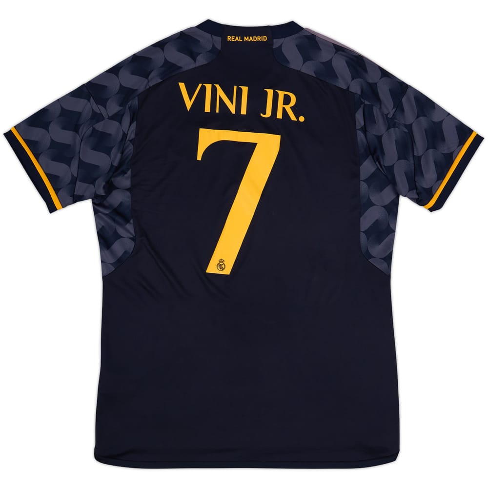 Camiseta de visitante del Real Madrid 2023-24 Vini Jr #7 - 8/10 - (L)