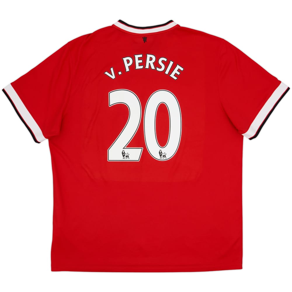 2014-15 Manchester United Home Shirt V.Persie #20 - 6/10 - (XXL)