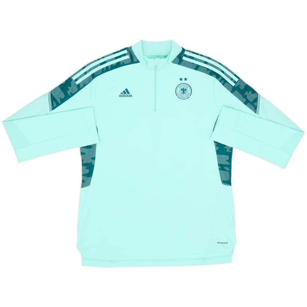 2020-21 Germany adidas 1/4 Zip Training Top - 8/10 - (L)