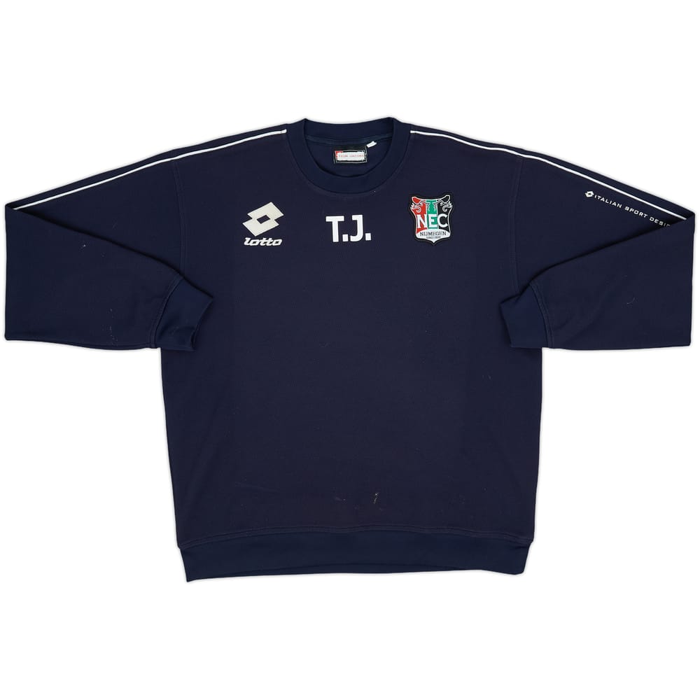2004-05 NEC Nijmegen Staff Issue Lotto Sweat Top T.J. - 8/10 - (L)