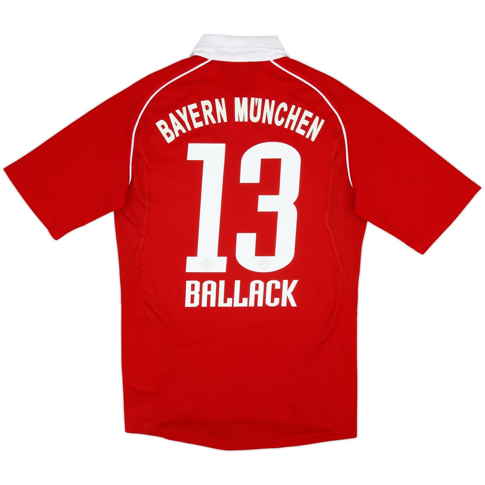 2005-06 Bayern Munich Home Shirt Ballack #13 - 10/10 - (S)