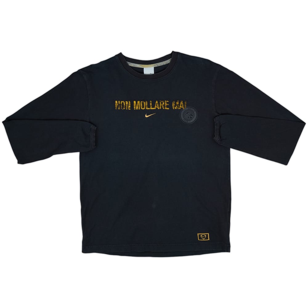 2005-06 Inter Milan Nike Cotton Tee - 8/10 - (M)