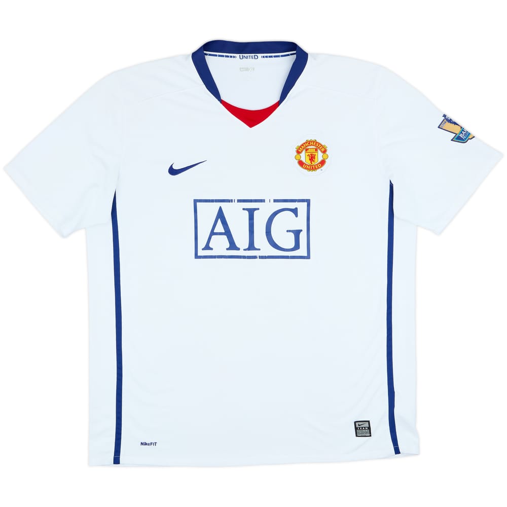 2008-10 Manchester United Away Shirt - 5/10 - (XL)