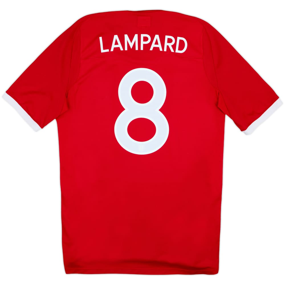 2010-11 England Away Shirt Lampard #8 - 8/10 - (M)