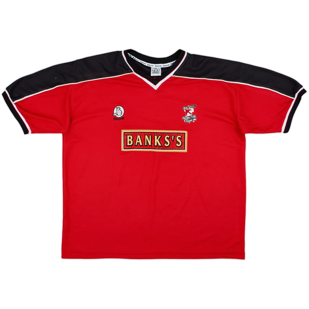 1999-00 Walsall Home Shirt - 8/10 - (XL)