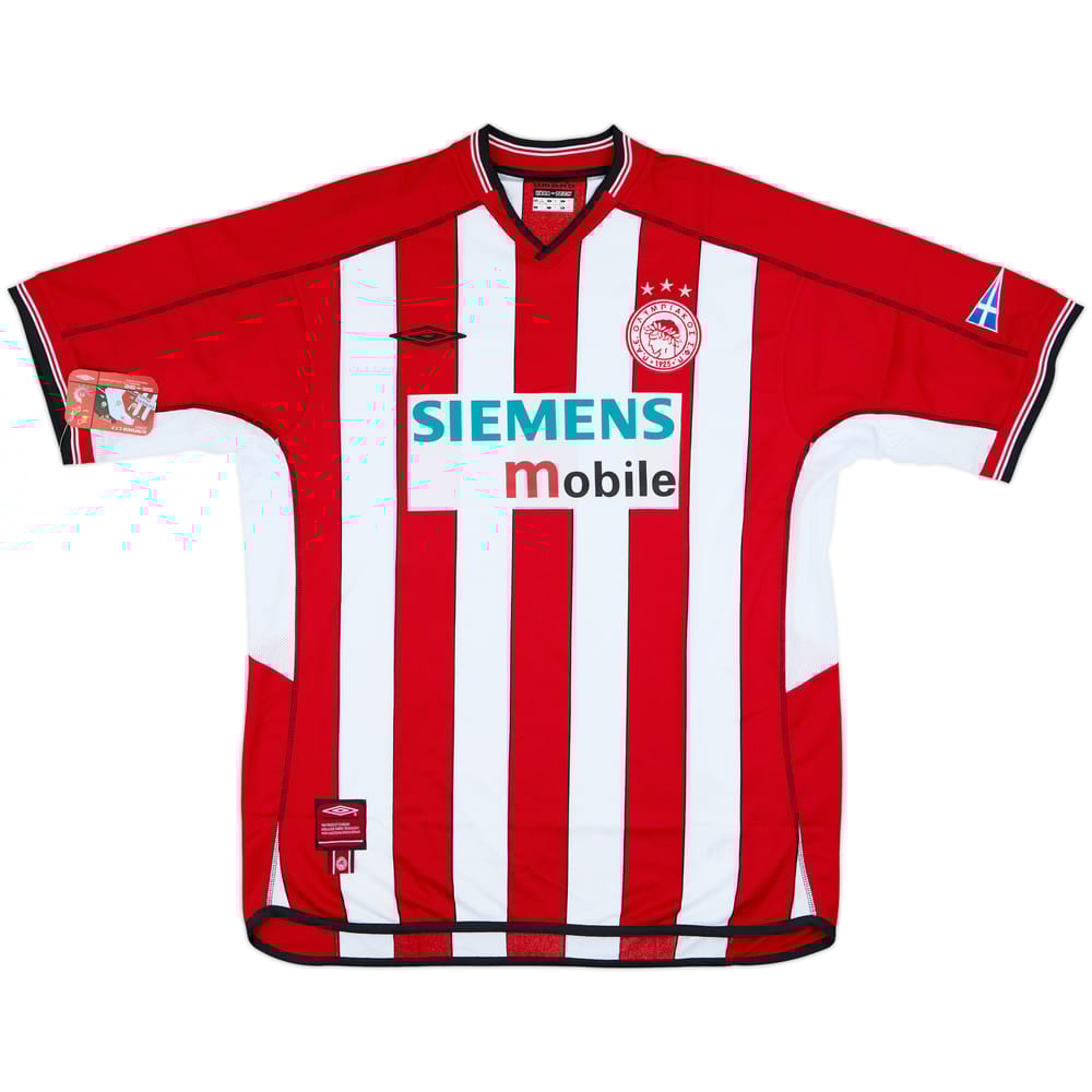 2002-03 Olympiakos Home Shirt (XL)