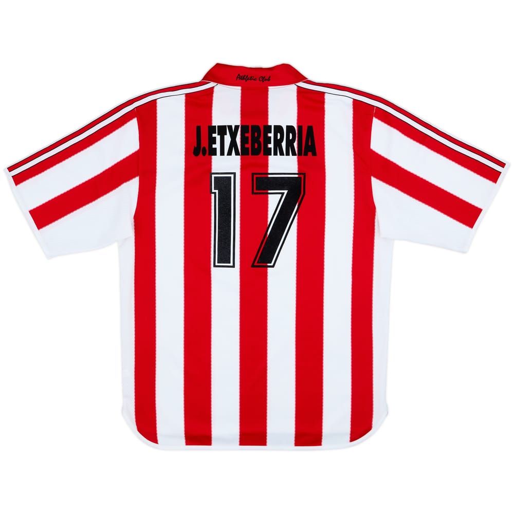 1999-01 Athletic Bilbao Home Shirt J.Etxeberria #17 - 8/10 - (L)