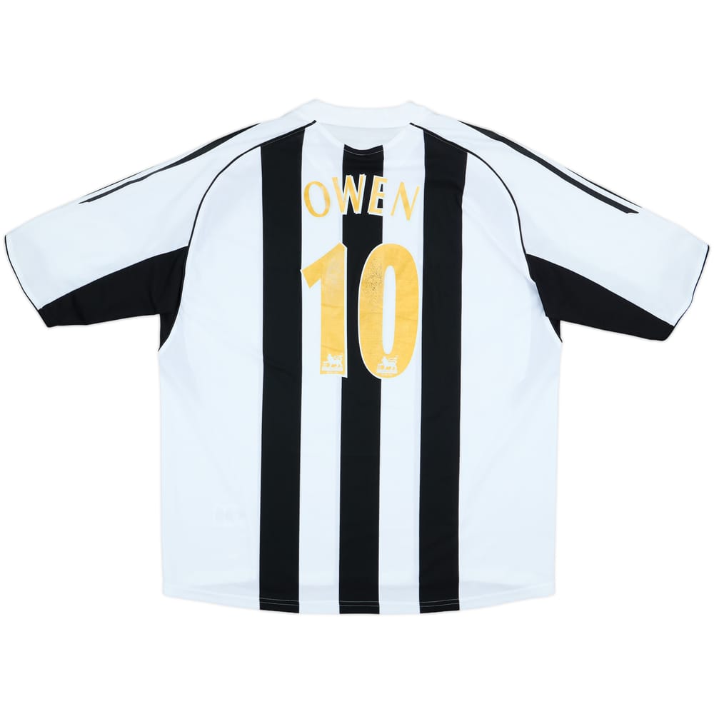 2005-07 Newcastle Home Shirt Owen #10 - 6/10 - (XXL)