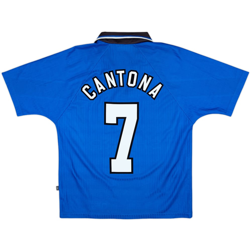 1996-98 Manchester United Third Shirt Cantona #7 - 7/10 - (Y)