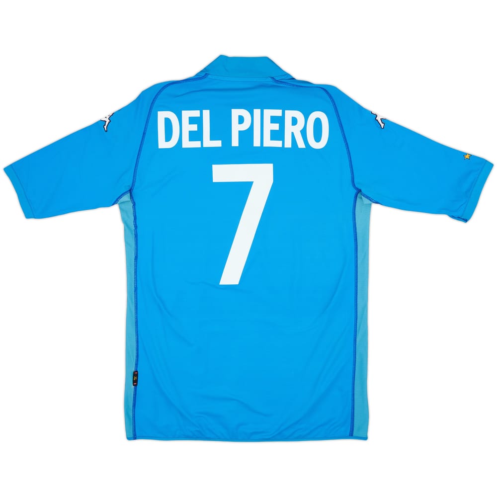 2002 Italy Home Shirt Del Piero #7 - 5/10 - (XL)