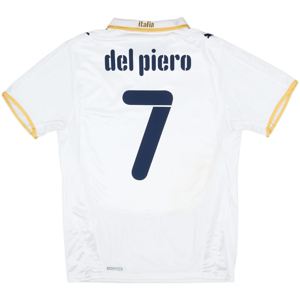2007-08 Italy Away Shirt Del Piero #7 - 8/10 - (M)