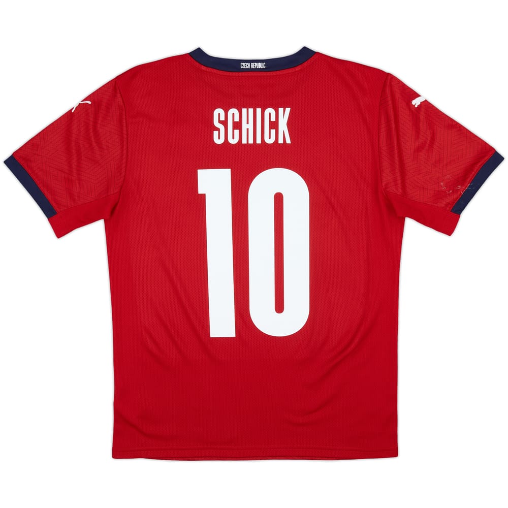2020-21 Czech Republic Home Shirt Schick #10 - 10/10 - (S)