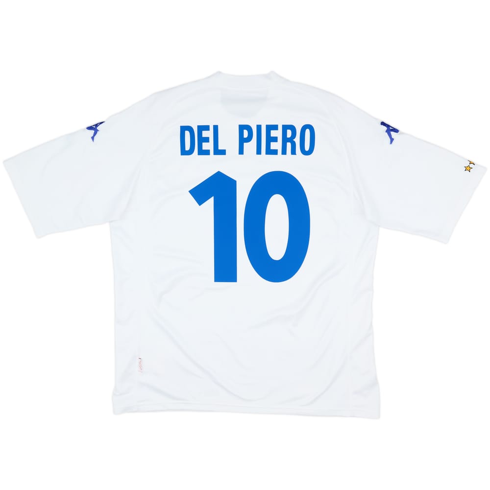 2000-01 Italy Away Shirt Del Piero #10 - 8/10 - (XXL)