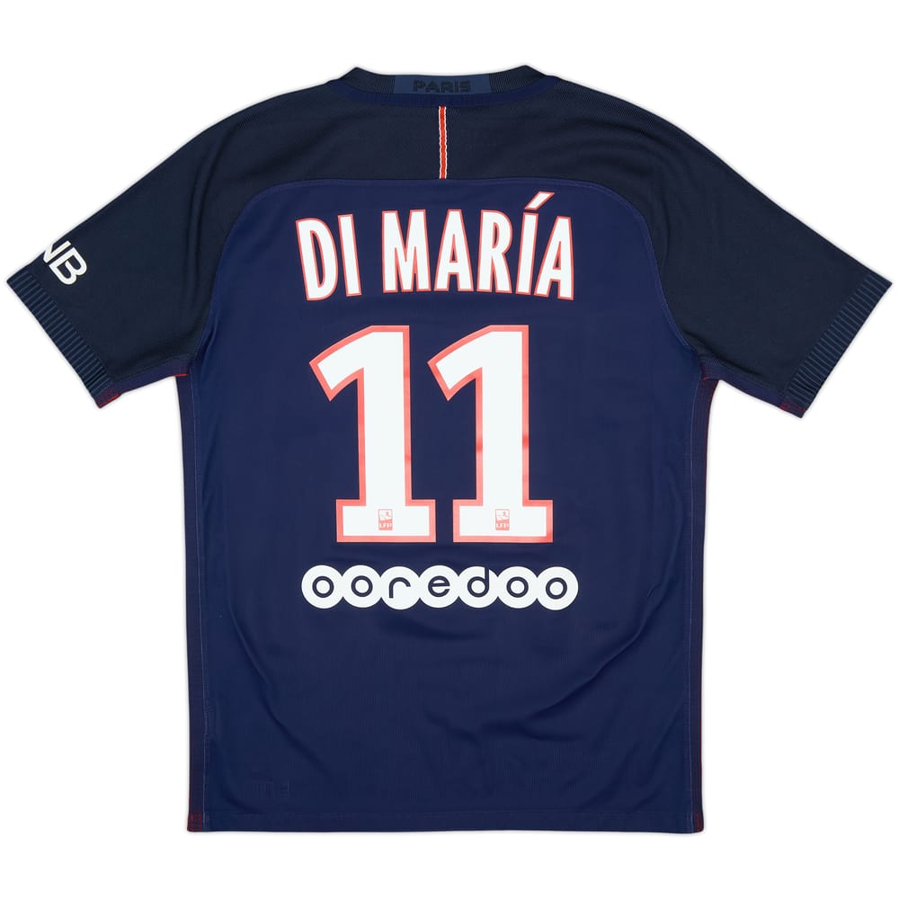 2016-17 Paris Saint-Germain Authentic Home Shirt DiMaria #11 - 10/10 - (M)