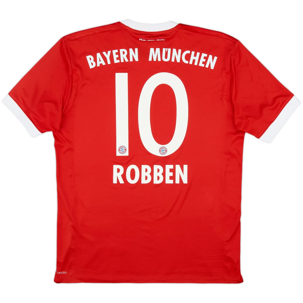2017-18 Bayern Munich Home Shirt Robben #10 - 10/10 - (M)