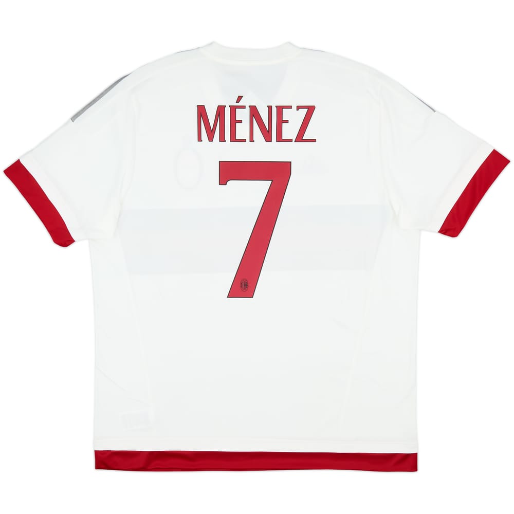 2015-16 AC Milan Away Shirt Menez #7 (XL)