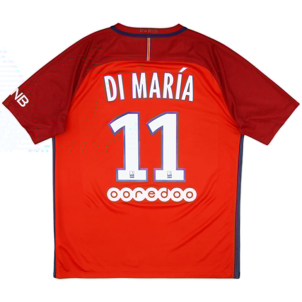 2016-17 Paris Saint-Germain Away Shirt Di Maria #11 - 8/10 - (L)