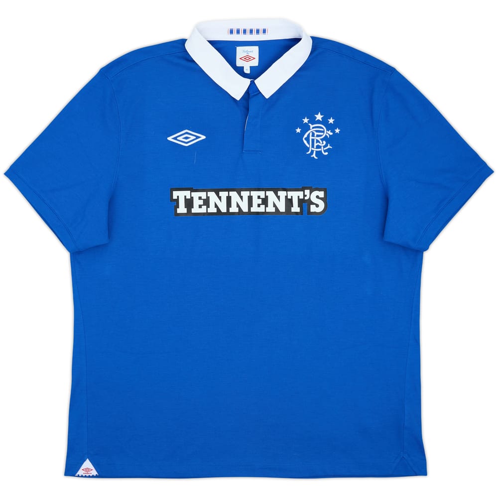 2010-11 Rangers Home Shirt - 9/10 - (XL)