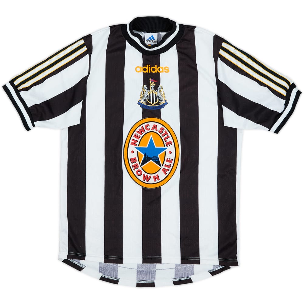 1997-99 Newcastle Home Shirt - 7/10 - (L.Boys)