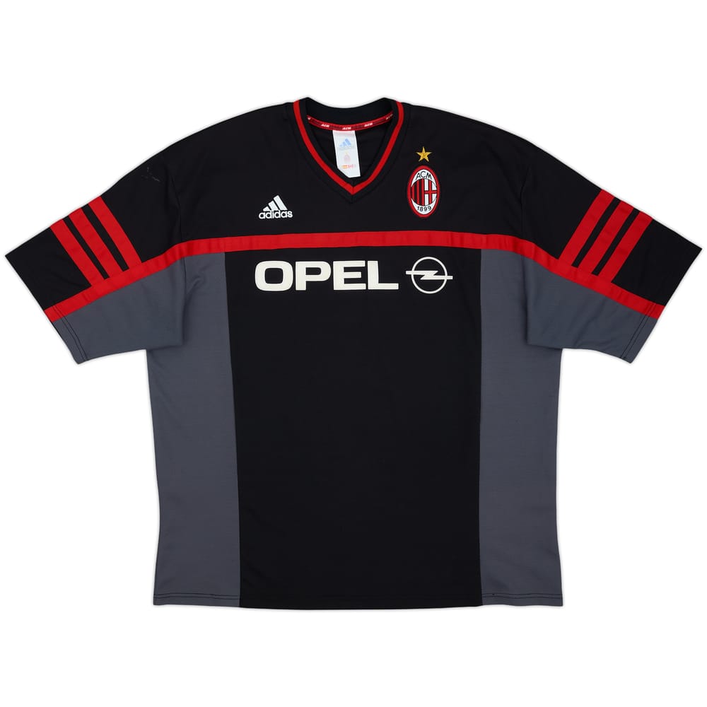 2000-01 AC Milan adidas Training Shirt - 8/10 - (XL)