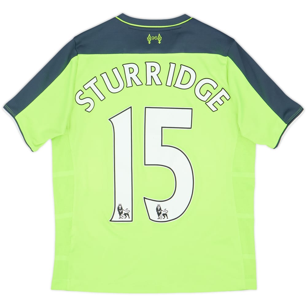 2016-17 Liverpool Third Shirt Sturridge #15 - 4/10 - (L.Boys)