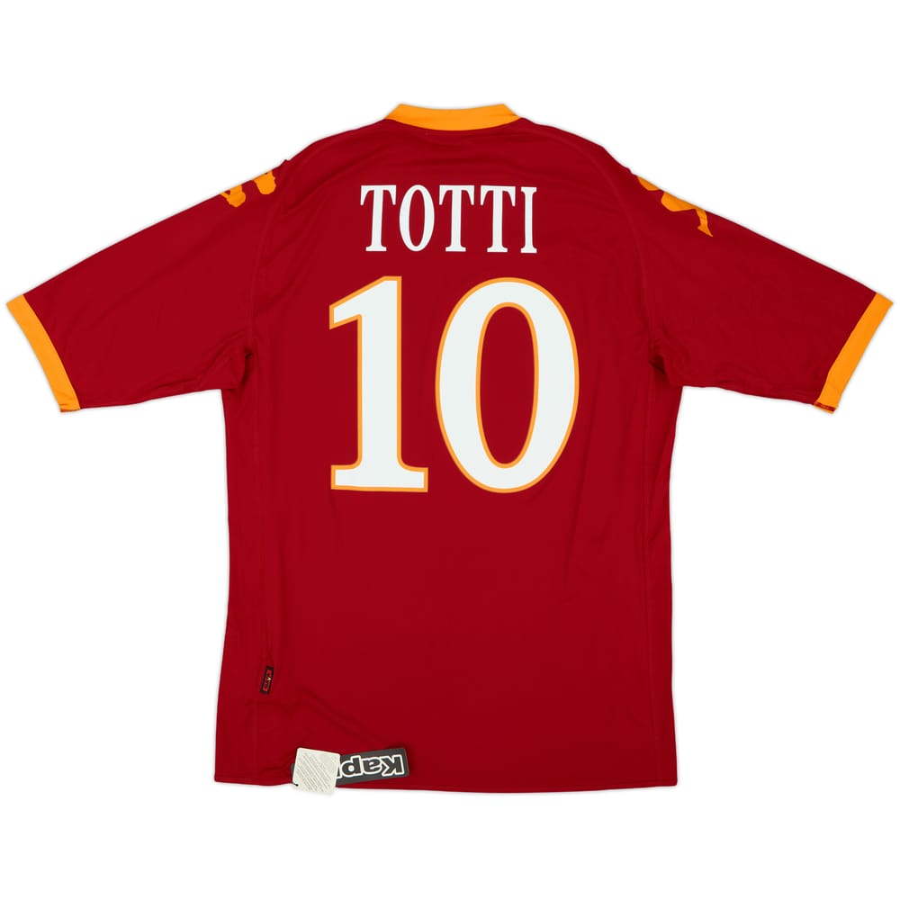 2009-10 Roma Home Shirt Totti #10 (XL)