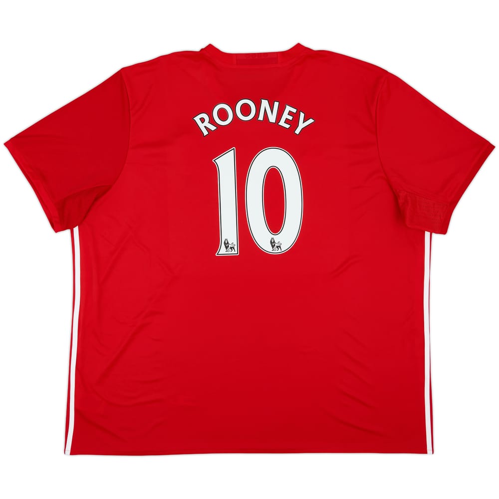 2016-17 Manchester United Home Shirt Rooney #10 (4XL)