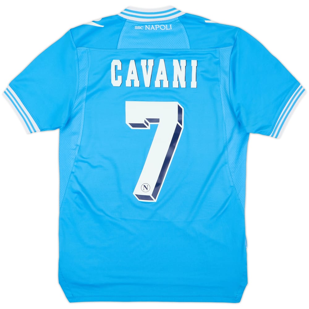2012-13 Napoli Home Shirt Cavani #7 - 5/10 - (M)