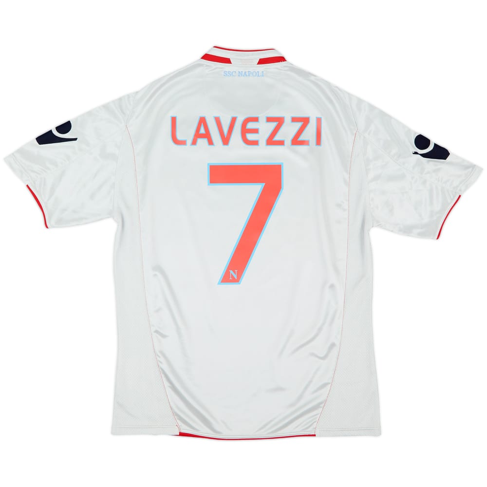 2009-10 Napoli Away Shirt Lavezzi #7 - 7/10 - (L)