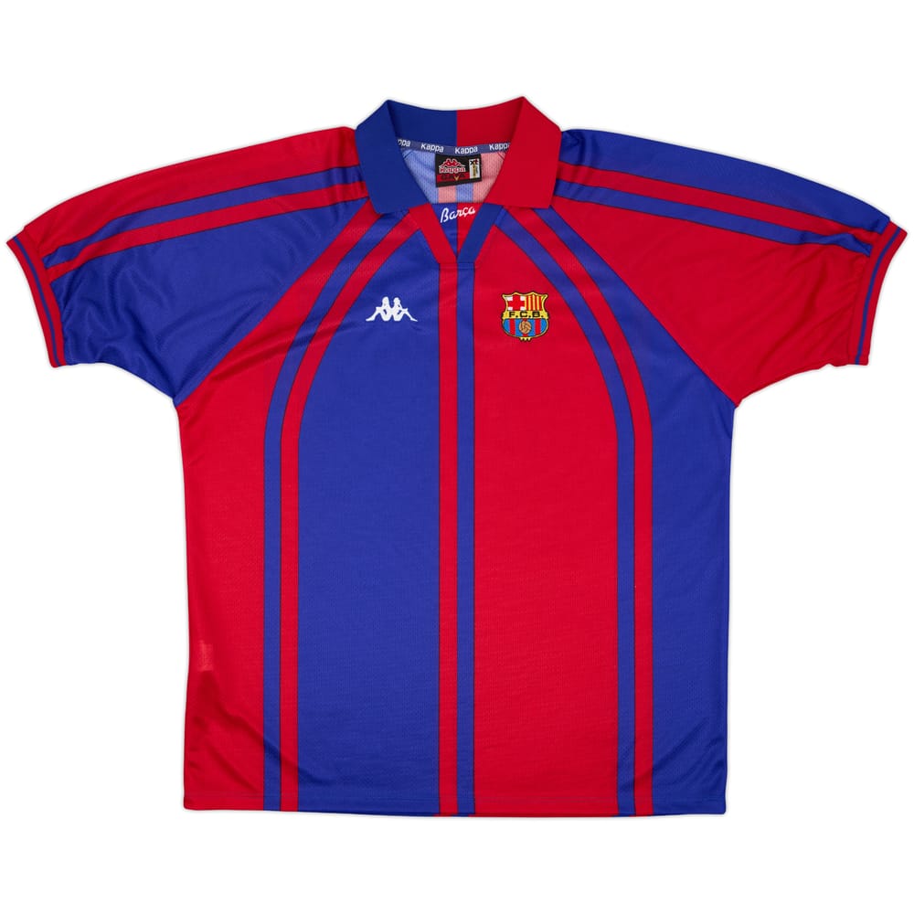 1997-98 Barcelona European Home Shirt - 10/10 - (XL)