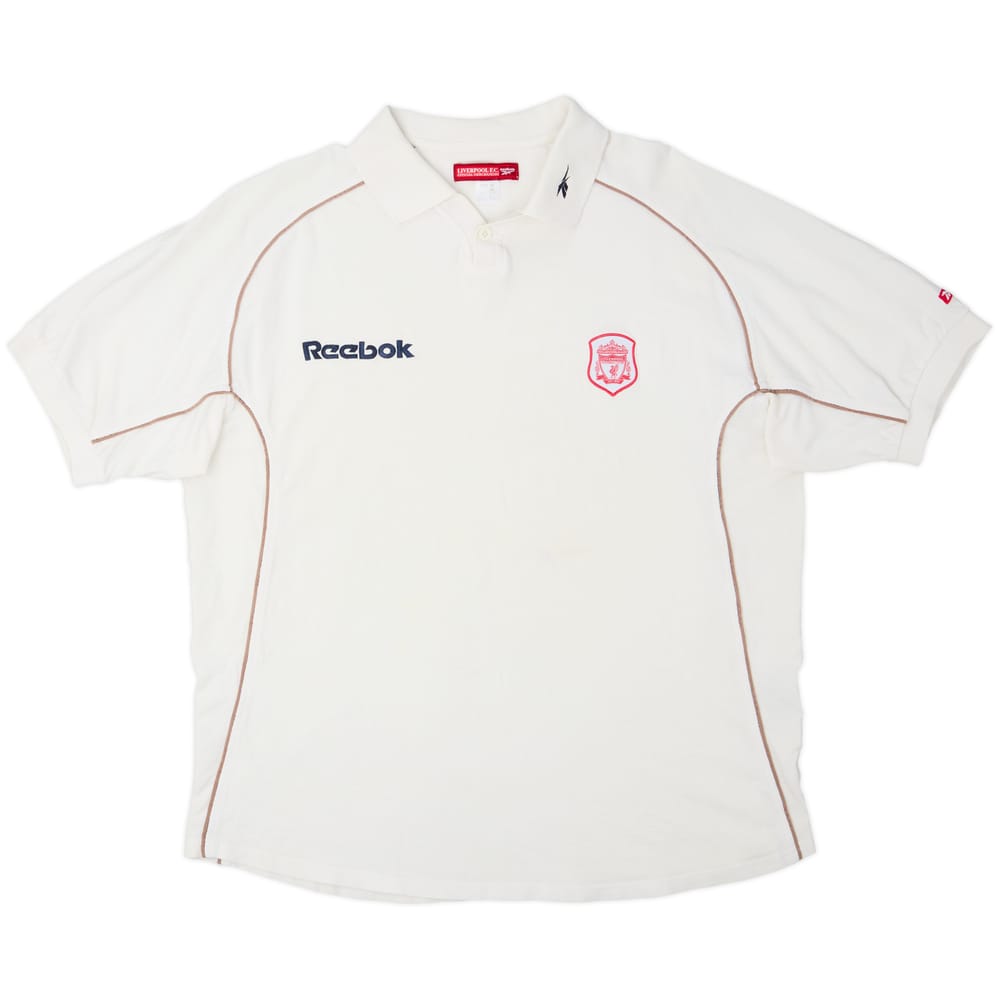 2001-02 Liverpool Reebok Polo Shirt - 6/10 - (XL)