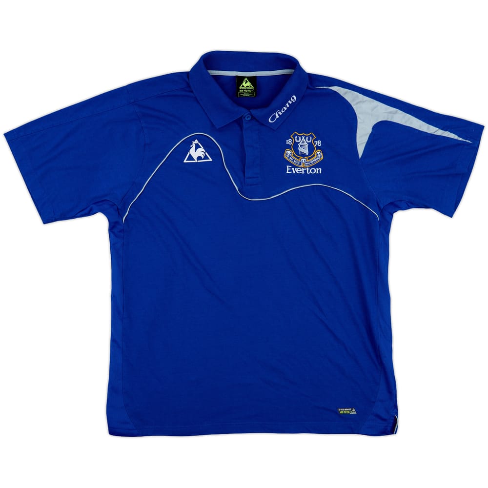2009-10 Everton Le Coq Sportif Polo Shirt - 8/10 - (XL)