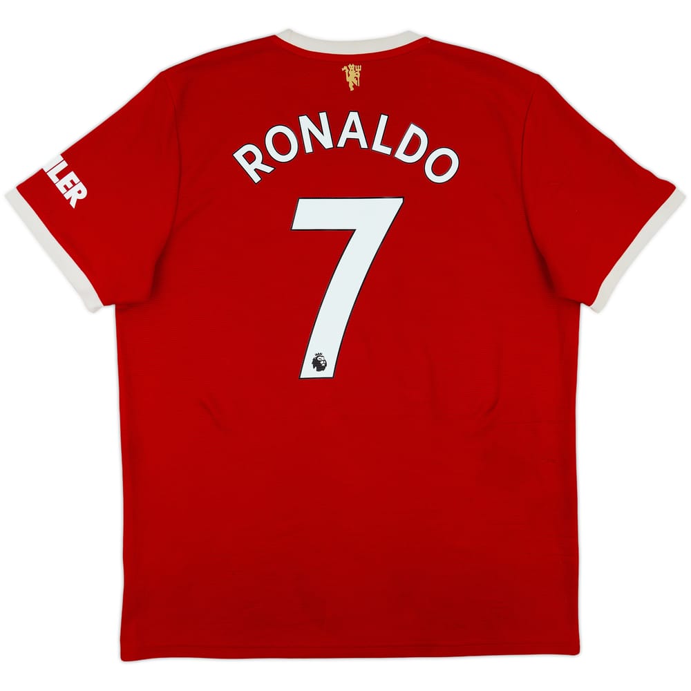 2021-22 Manchester United Home Shirt Ronaldo #7 - 5/10 - (XL)