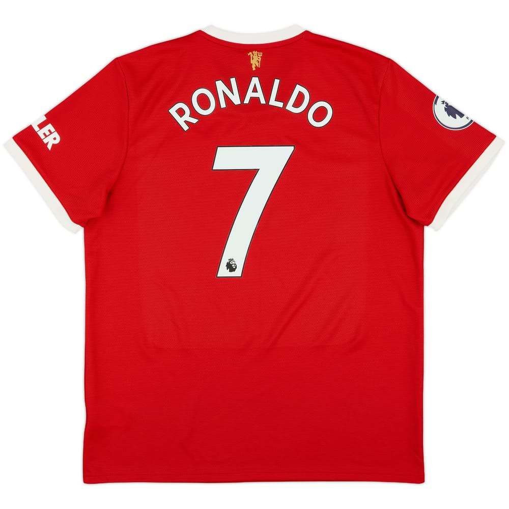 2021-22 Manchester United Home Shirt Ronaldo #7 - 10/10 - (XL)
