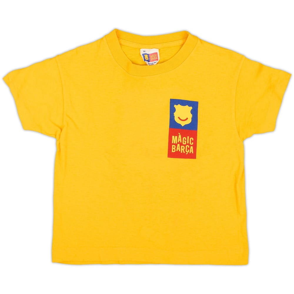 2000s Barcelona 'Magic Barca' Cotton Tee - 9/10 - (S.Boys)