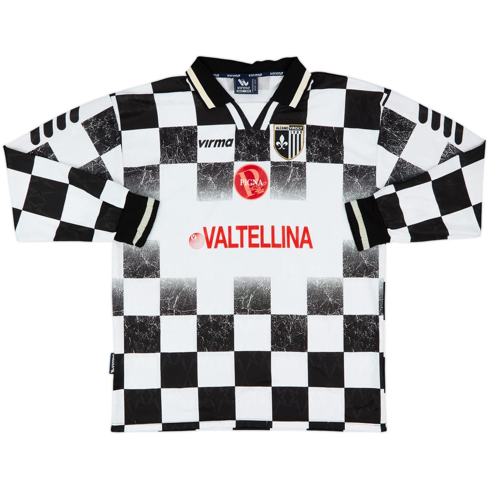 1999-00 Alzano Virescit Home L/S Shirt - 8/10 - (XXL)