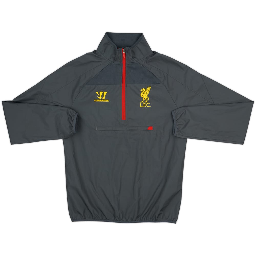 2014-15 Liverpool Warrior 1/2 Zip Track Jacket - 8/10 - (S)