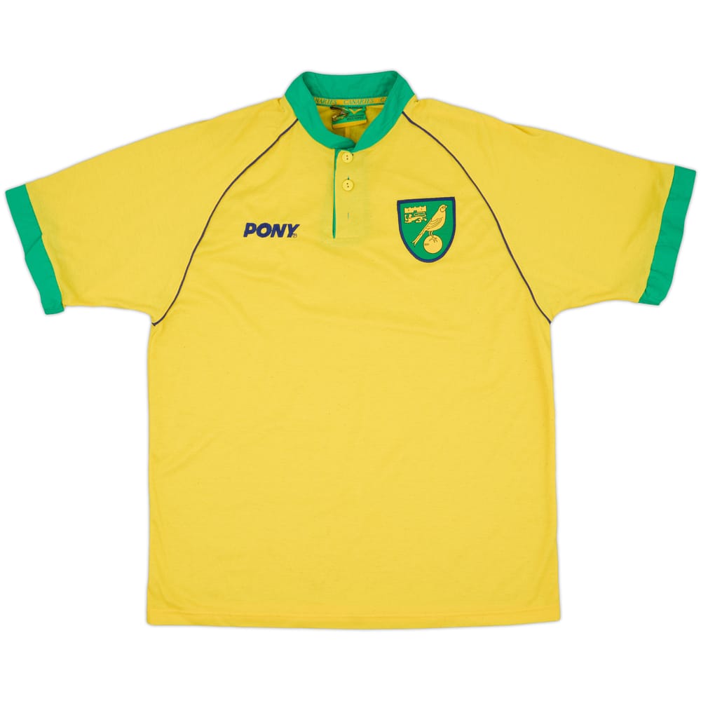 1997-99 Norwich Home Shirt - 5/10 - (XL)