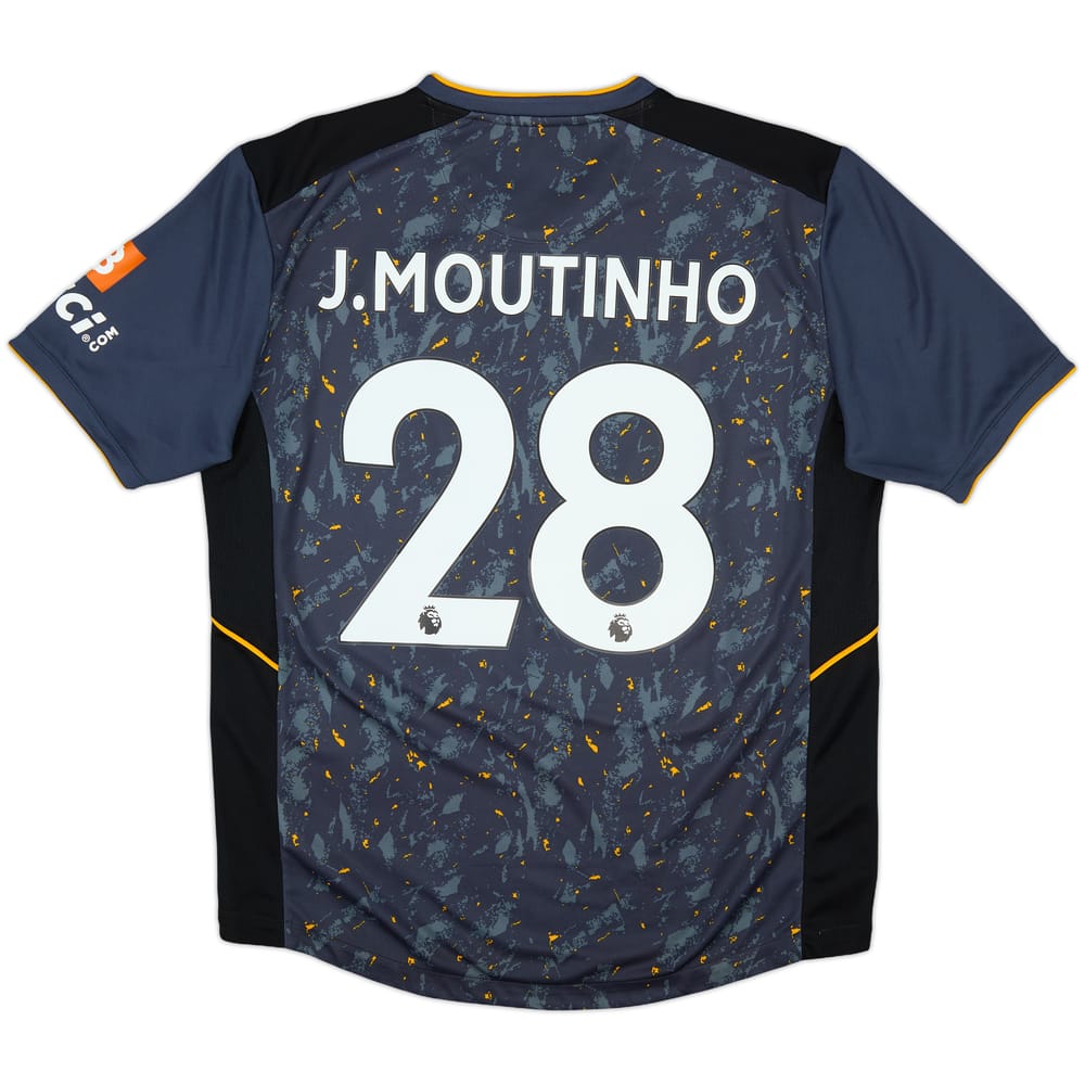 2021-22 Wolves Away Shirt J.Moutinho #28 - 9/10 - (L)