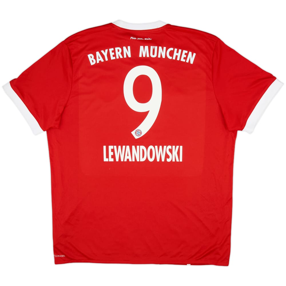 2017-18 Bayern Munich Home Shirt Lewandowski #9 (XL)