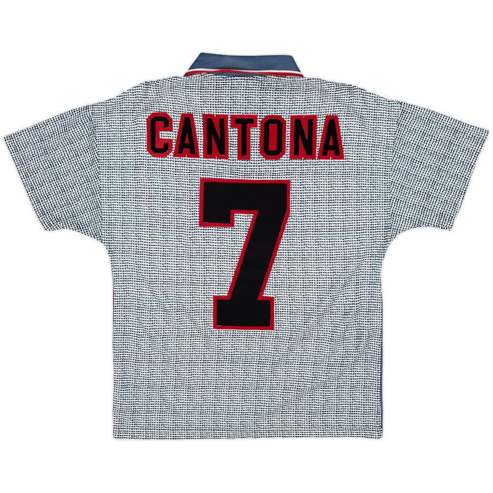 1995-96 Manchester United Away Shirt Cantona #7 - 9/10 - (Y)