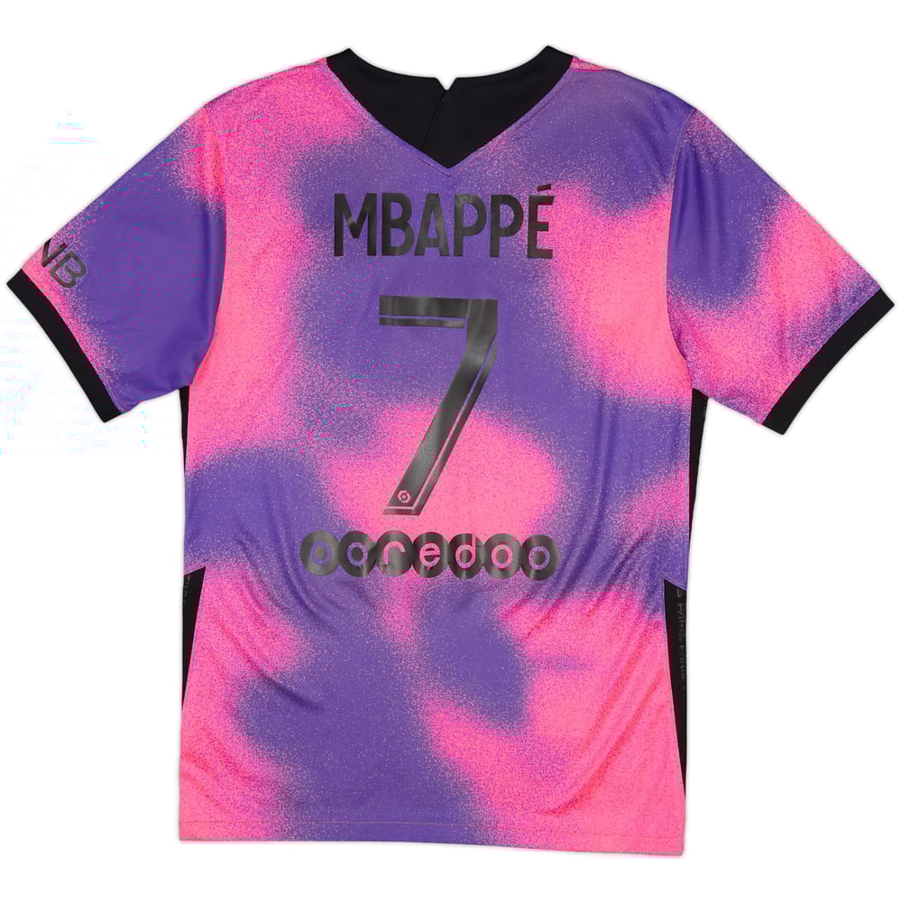 2020-21 Paris Saint-Germain Fourth Shirt Mbappe #7 - 9/10 - (S)