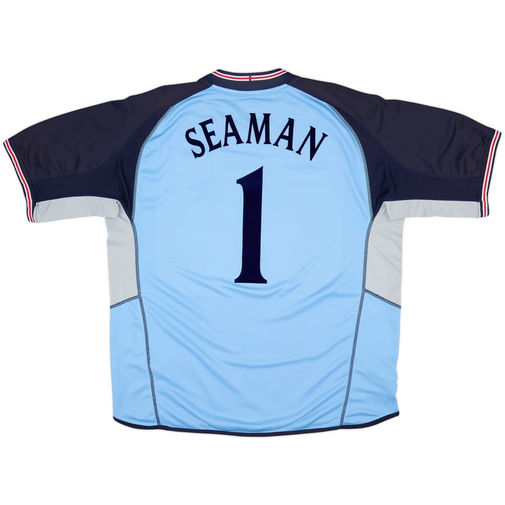 2002-03 England GK S/S Shirt Seaman #1 - 8/10 - (XXL)