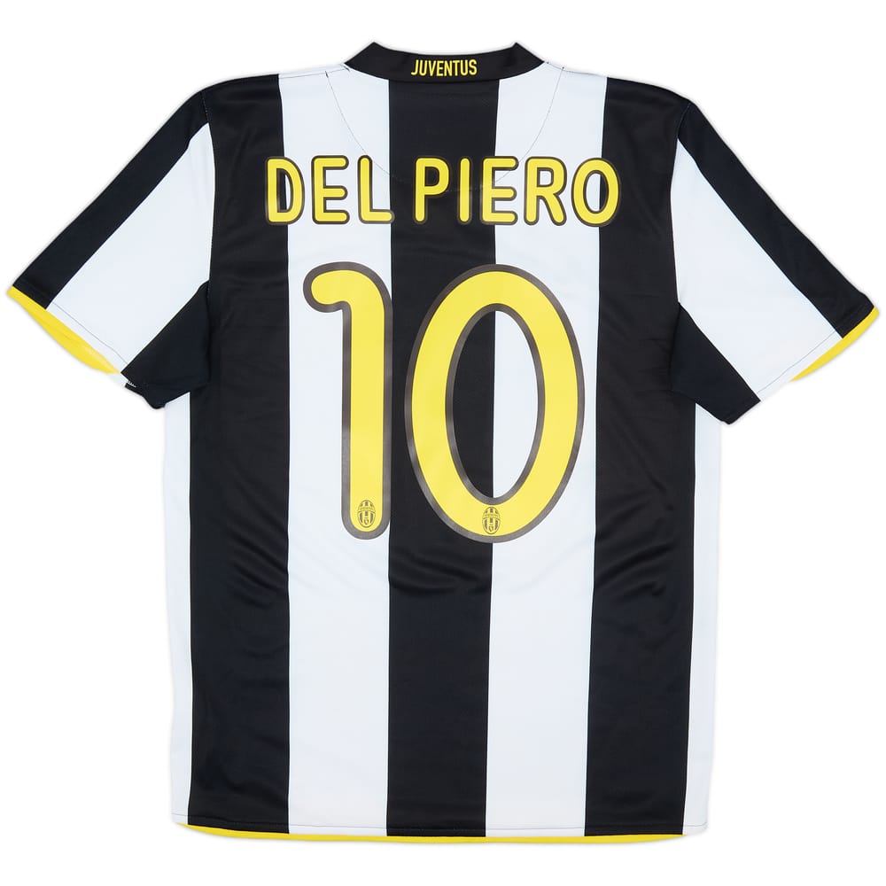 2008-09 Juventus Home Shirt Del Piero #10 - 8/10 - (S)