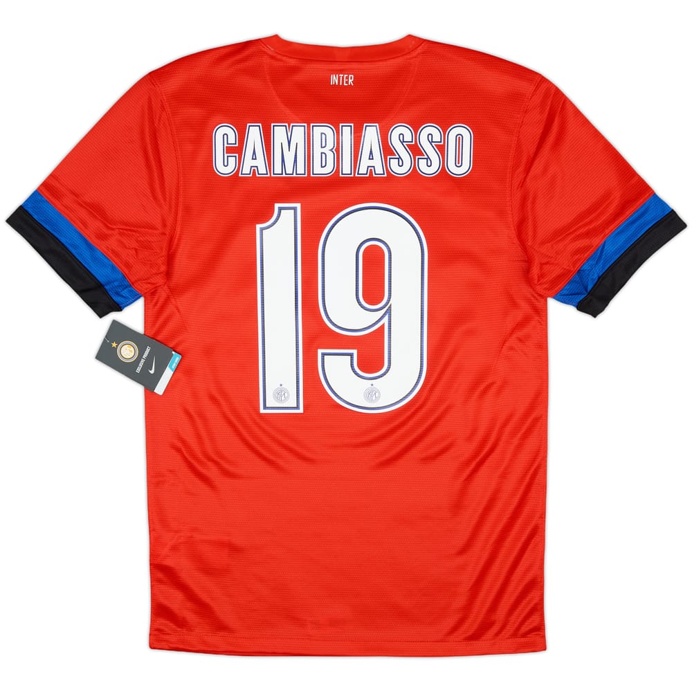 2012-13 Inter Milan Away Shirt Cambiasso #19 (S)