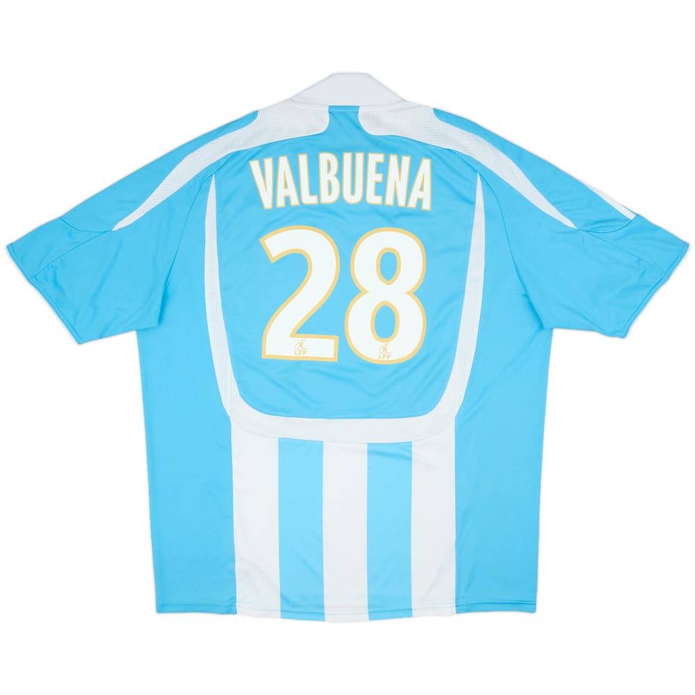 2007-08 Olympique Marseille Away Shirt Valbuena #28 - 8/10 - (XL)