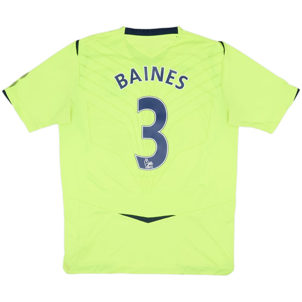 2008-09 Everton Third Shirt Baines #3 - 7/10 - (L)