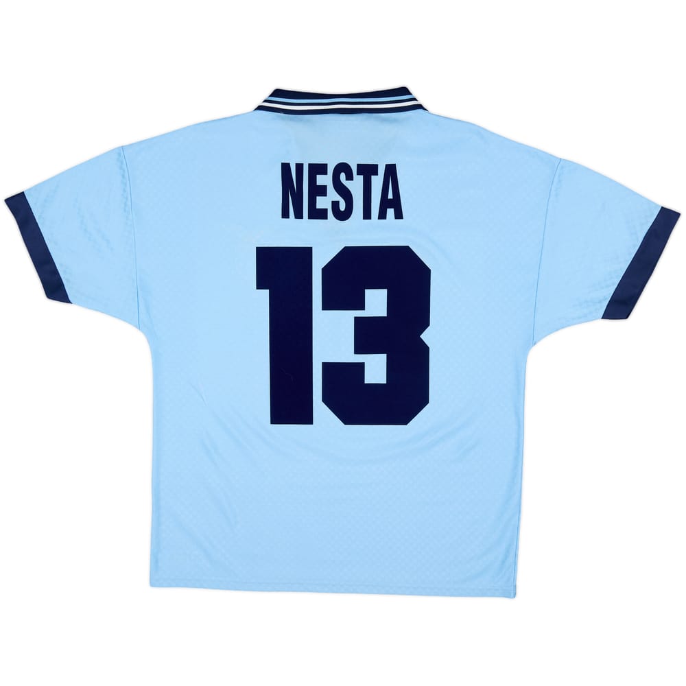 1995-96 Lazio Home Shirt Nesta #13 - 8/10 - (M)