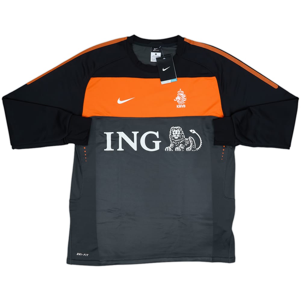2010-11 Netherlands Nike Sweat Top (L)